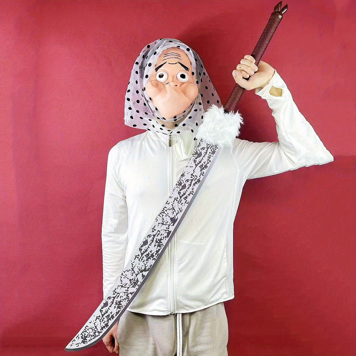 Cosplay Prop Katana - 50 بوصة Fushiguro Toji Katana السيف