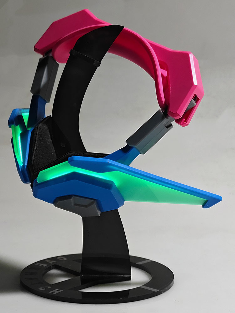 MMGG Game Overwatches D.Va سما - مراجعة Dva Cosplay Prop وسعره
