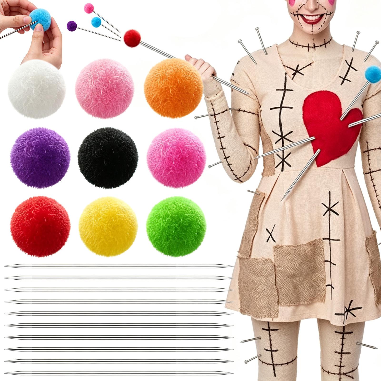 10 مجموعات من دبابيس دمى الفود - مراجعة Voodoo Cosplay And Prop وسعره
