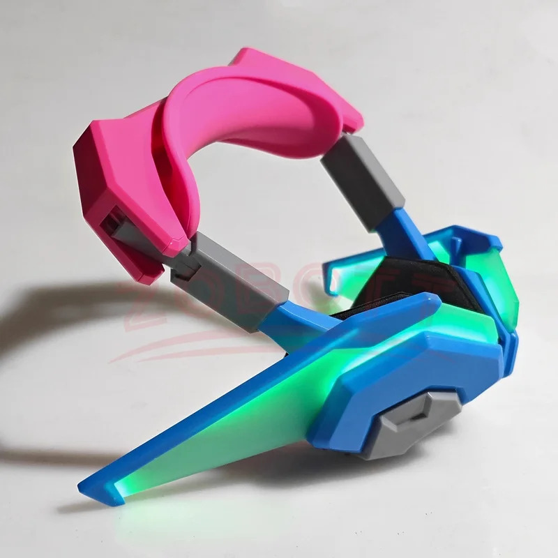 CyGame Overwatch D.Va سماعة رأ - مراجعة Dva Cosplay Prop وسعره