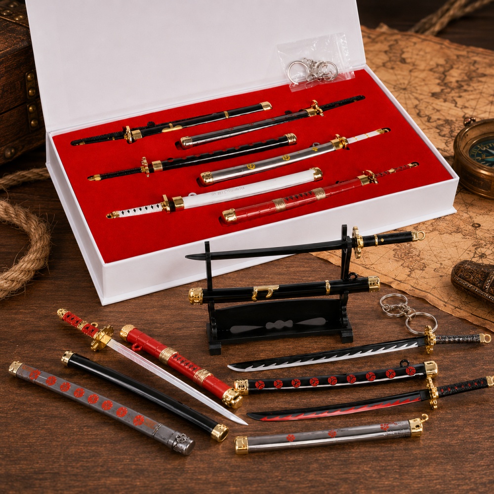 مجموعة سلسلة مفاتيح على شكل سي - مراجعة Cosplay Prop Katana وسعره