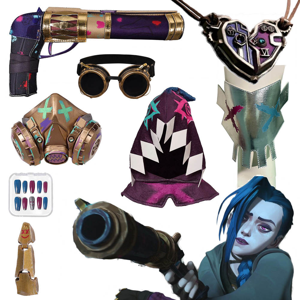 يتوهم غامض Jinx سلاح مسدس للنس - مراجعة Cosplay Prop Pistol وسعره