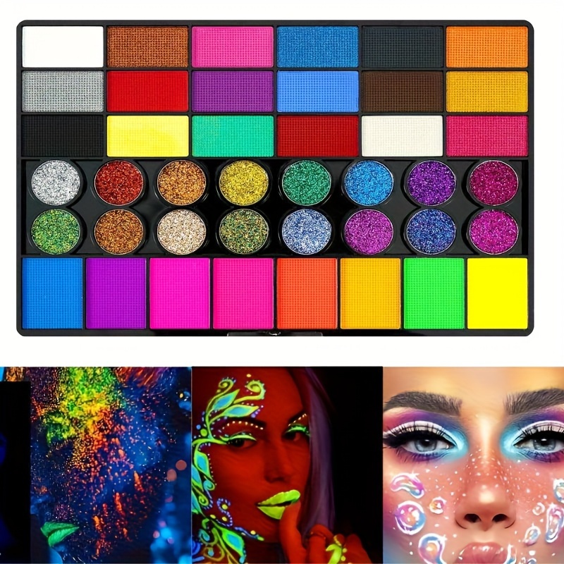 مجموعة ألوان طلاء الوجه والجسم - مراجعة Cosplay Prop Paint وسعره
